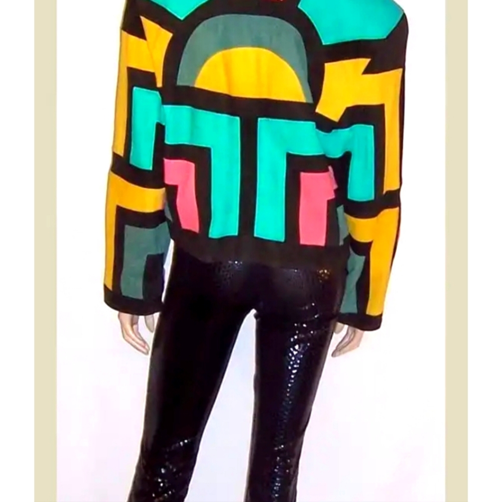 Suede Color Block Jacket! - image 7